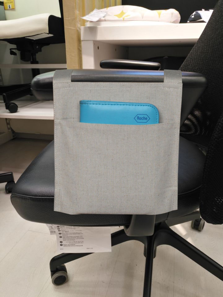 电脑椅子挂袋宿舍床头扶手沙发魔术贴置物袋手机袋挂式办公室收纳,收纳整理,收纳挂袋,淘宝优惠券,粉丝福利购,淘宝优惠卷