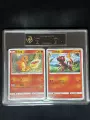 9-Point Rating Card/Charmander Simple Chinese Swing Tail