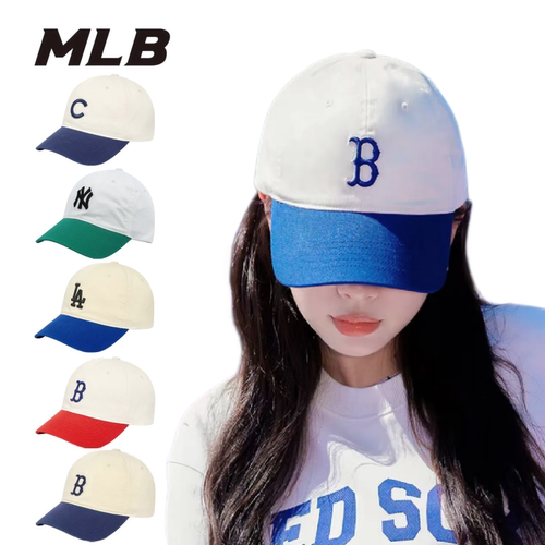 MLB拼接男女同款鸭舌帽