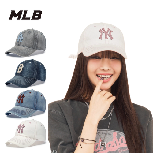 韩国MLB专柜正品棒球帽NY/LA男女可调节防晒鸭舌帽潮帽3ACPB126N