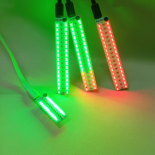 车载音乐节奏声控跳动LED频谱灯