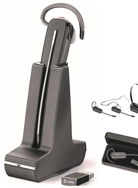 Plantronics/缤特力Savi 440/8210UC/8240UC三种佩戴无线DECT耳机