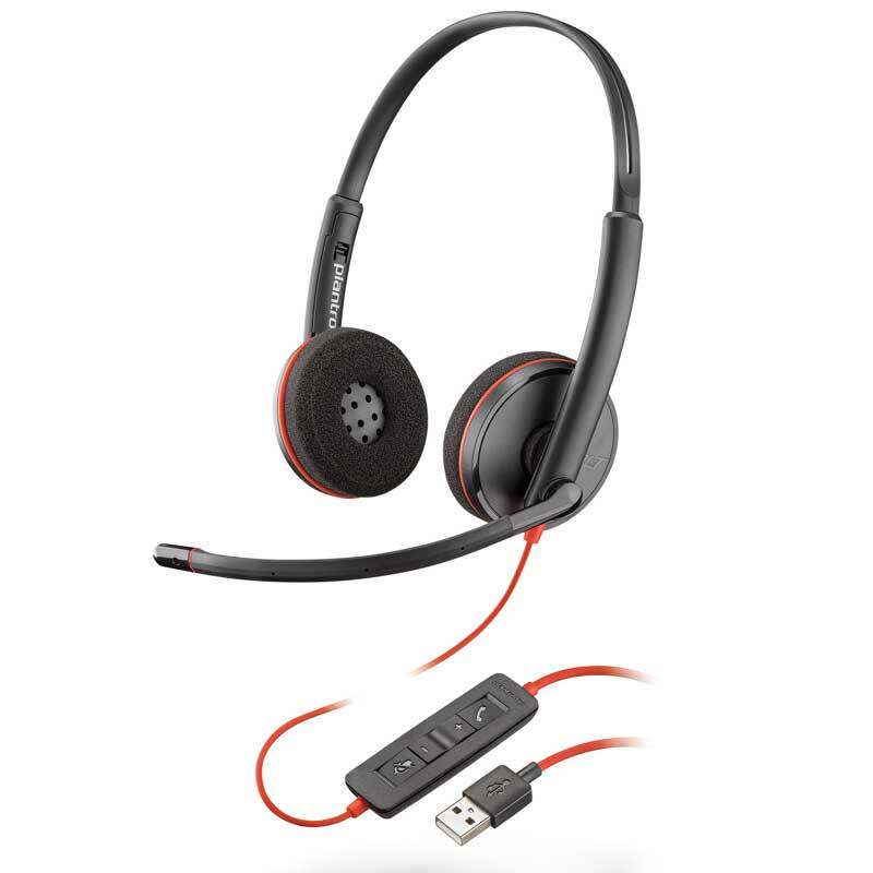 Plantronics/ Plantronics C3220 Binaural Head mounted Noise Reduction Wired USB computer drive-by-wire headsetin the Audio appliances , Headphone/Headsets  category - from Buy2taobao.com to provide professional Taobao agent buy service