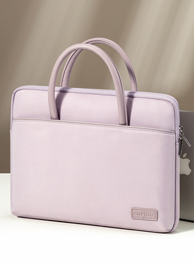 笔记本电脑包手提适用M2苹果macbook联想小新air15戴尔华硕15.6寸pro16华为matebook14男小米13.3公文包M3女