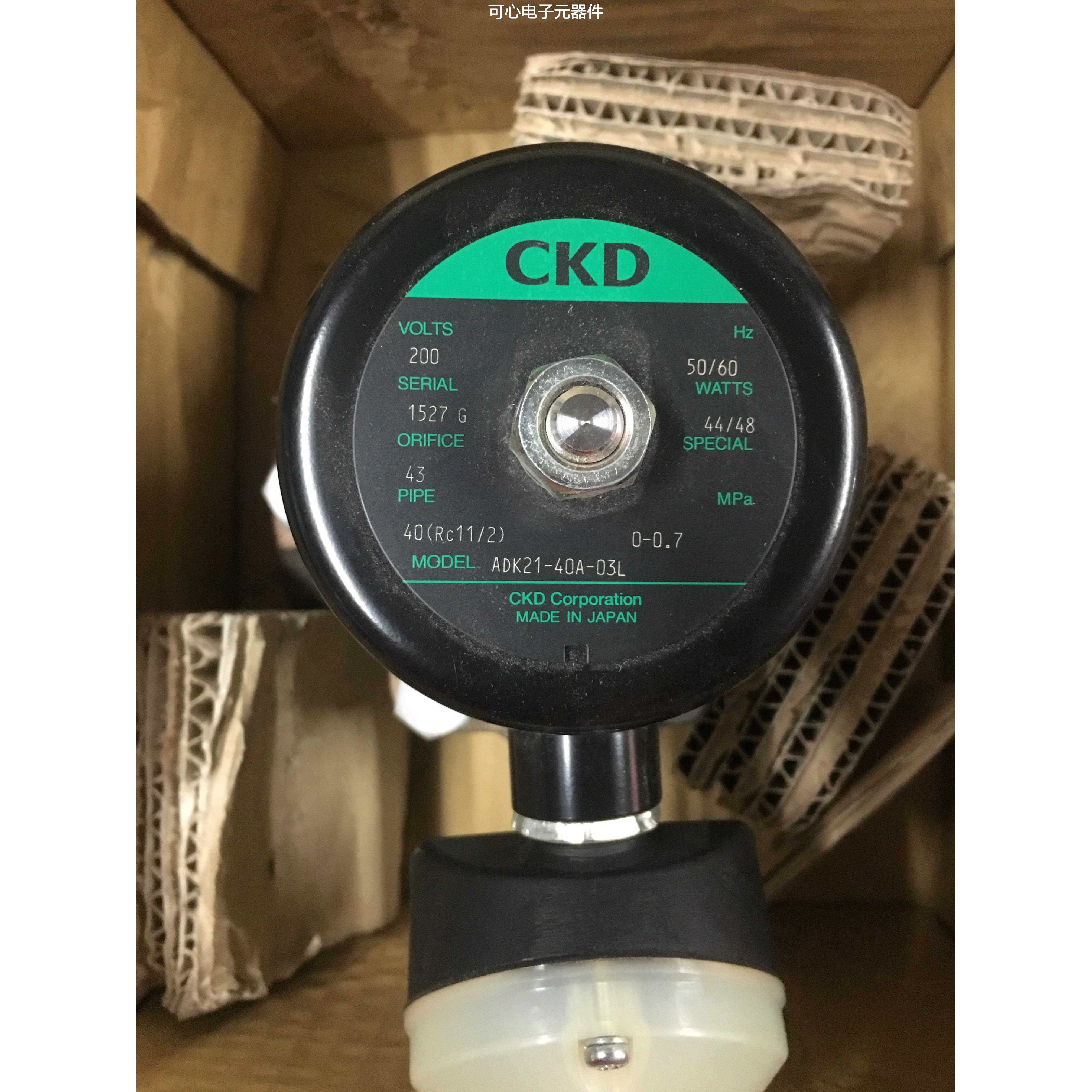 现货CKD电磁阀ADK21-40A-03L全新原装真品AC220V当天发货