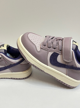 韩系潮牌女童板鞋2025开春新款洋气紫色鞋子软底中大童休闲运动鞋