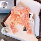 显瘦薄款 设计感炸街粉色套头防晒衣夏季 修身 小个子时尚 T恤女 新款