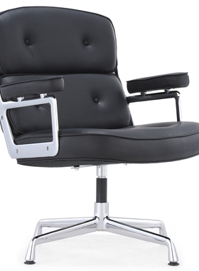现代设计师单椅大堂接待休闲椅北欧软包座椅eames lounge chair