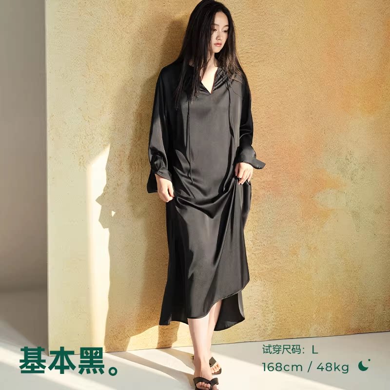 安之伴2026巨柔软冰丝睡裙女款