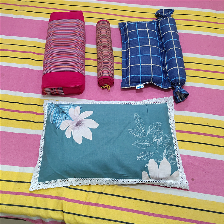 崖柏布枕太行崖柏木屑颈椎枕泡茶天然药香味浓郁棉线单人老粗布枕