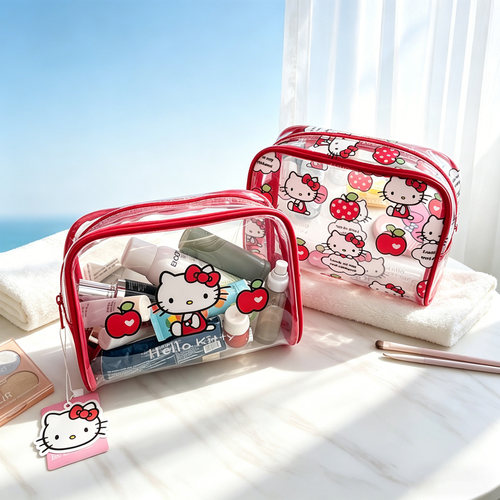 三丽鸥Hellokitty化妆包防水便携