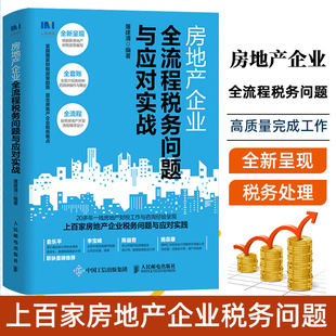 实用税务书籍税务筹划税务风险控制财务会计新税法财税资本成本预算 房地产企业全流程税务问题与应对实战