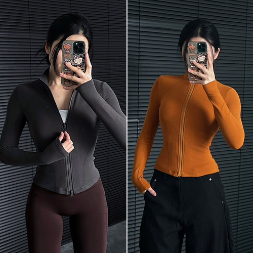 太好穿了！加绒软糯瑜伽外套