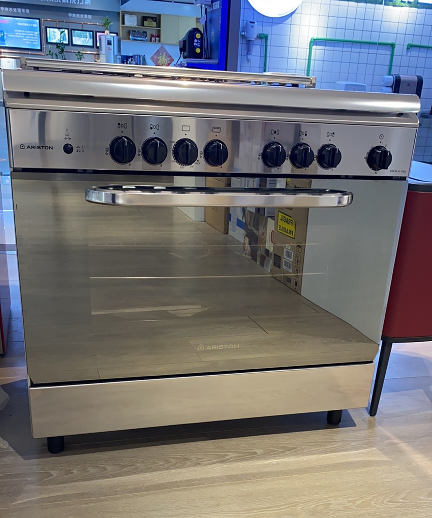 新品意大利ARISTON阿里斯顿CN 5SG1(X)/EX独立式连体烤箱灶气烤箱
