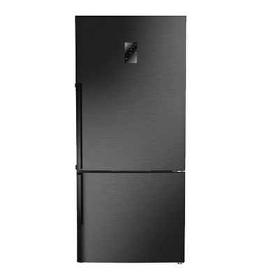 原装进口GRUNDIG根德GKN 18920 IFRX独立式双门黑金刚变频冰箱