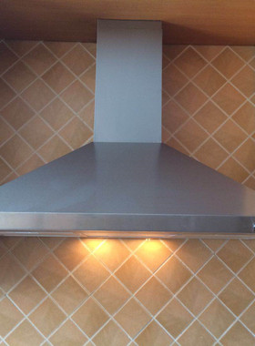 原装意大利ELBA爱芭油烟机C593SS不锈钢挂壁式油烟全部配件BK黑色