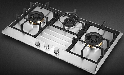 新品意大利品牌VALENTI华伦蒂DHB78AVX IX嵌入式燃气灶华伦帝脉冲