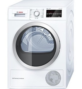 新款Bosch/博世 WTW875600W 干衣机 9公斤热泵式干衣机