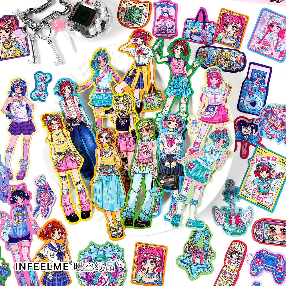 Infeel.Me古早风贴纸包