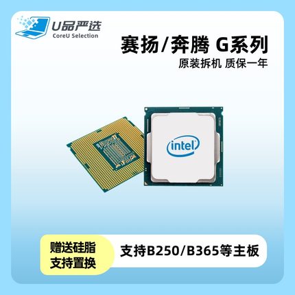 G3900 3930 4400 4500 4560 4600 4900 4930 5400 5420 5500 CPU