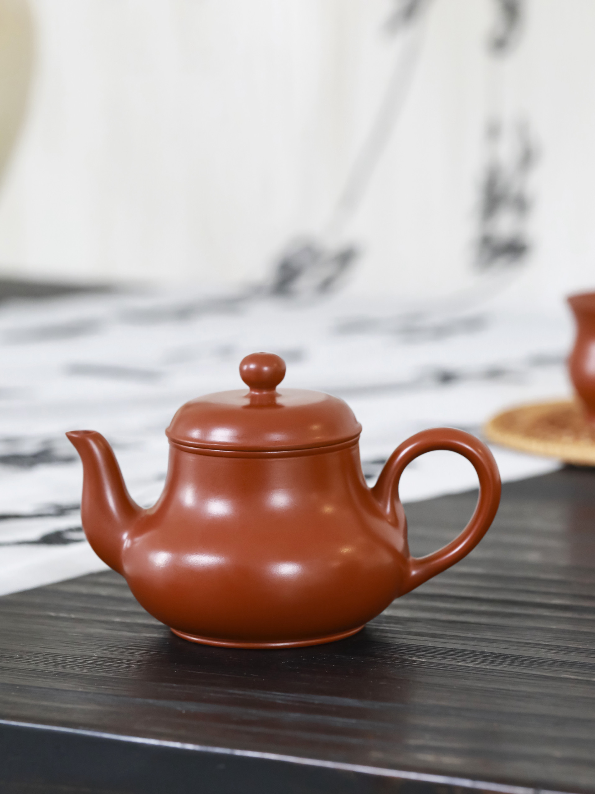 潮州手拉壶 老安顺章壮雄全手工名家薄胎 潘壶大红袍凤凰单丛茶具