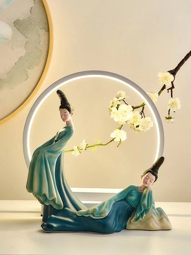 树脂装饰古风客厅潮流收纳摆件