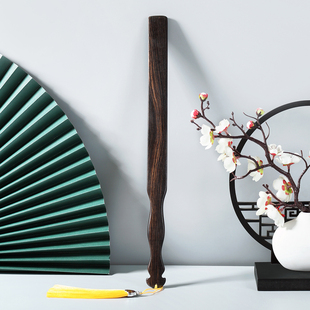 老式 如意头紫光檀木戒尺实木教棍红木教育小学生教鞭木板sp指示棒