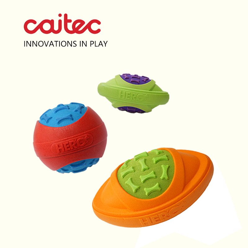 发声狗狗玩具球caitec