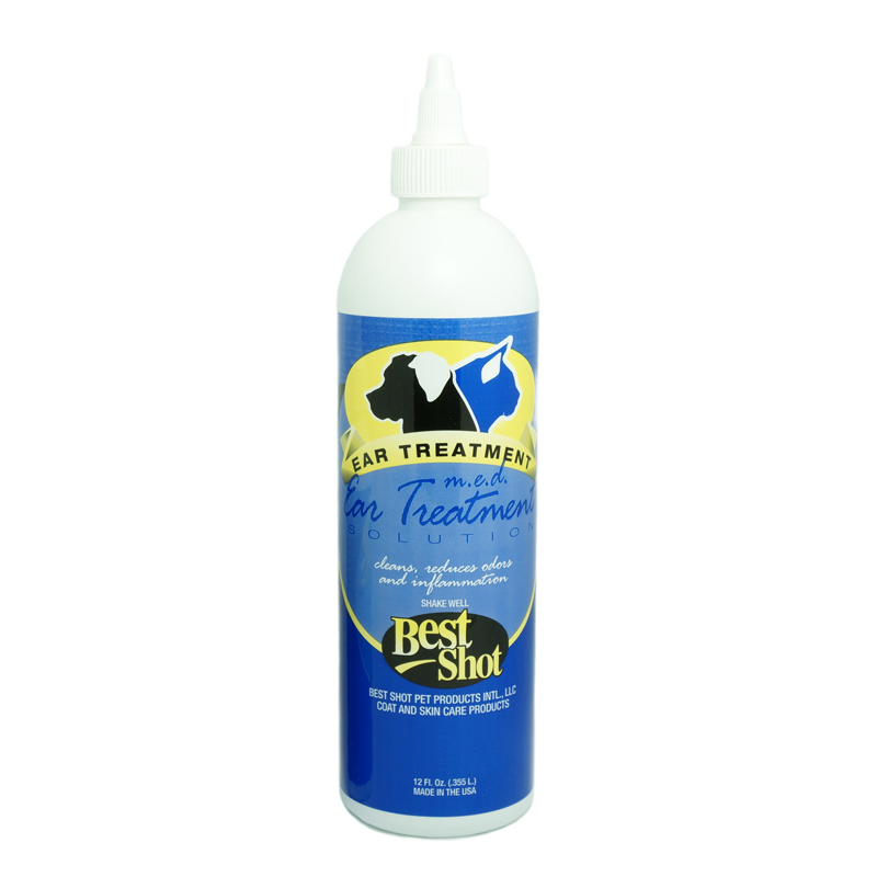 Best Shot美国宠物耳道清洁液 猫狗耳朵除臭除味护理 355ml家庭装