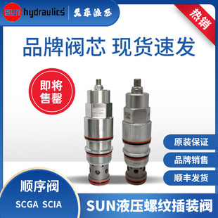 LAN LWN直动式 SCGA SCIA 附单向阀 LWN平衡SCIA SUN顺序SCGA