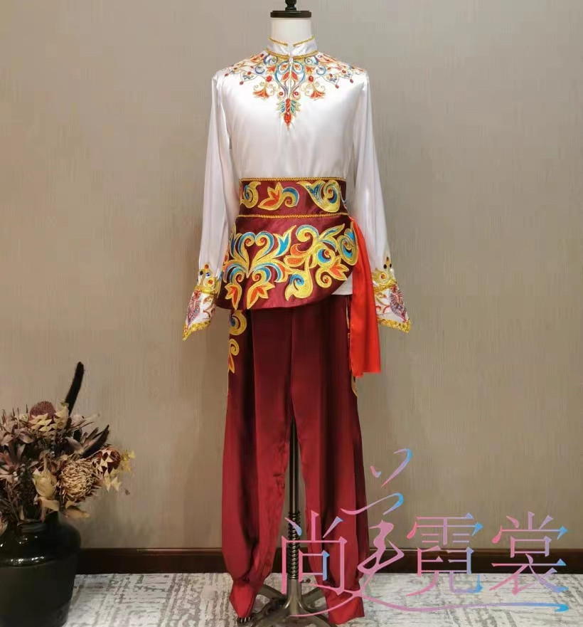 少数民族男装舞蹈演出服舞台表演