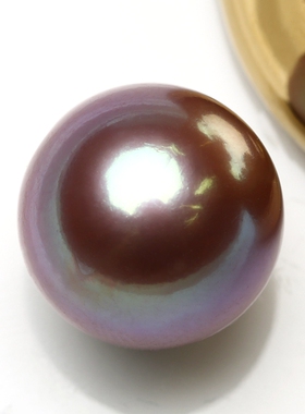 【彩云】13mm AAAAAA正圆天然色淡水爱迪生珍珠高品质精选定制BLX