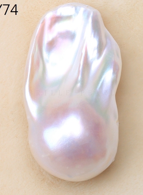 铂月特大巴洛克不规则珍珠异形DIY珍珠散珠欧美风炫白超巴散珠BRY