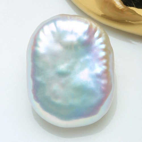 天然淡水巴洛克珍珠小方糖极光