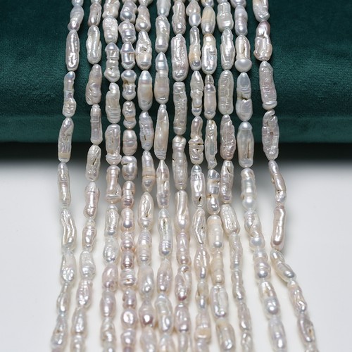 天然淡水珍珠地板价瑕疵keshi链