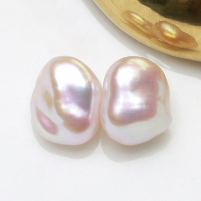 天然淡水珍珠极光无核无暇keshi