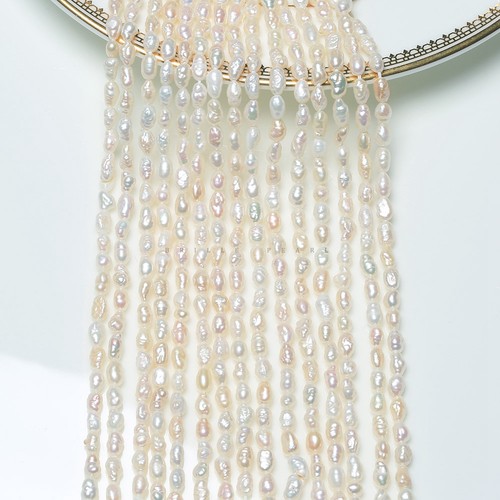 天然淡水珍珠无核keshi链