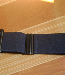 可调节弹力松紧腰带女 羽绒服百搭腰封皮带腰带 6厘米宽