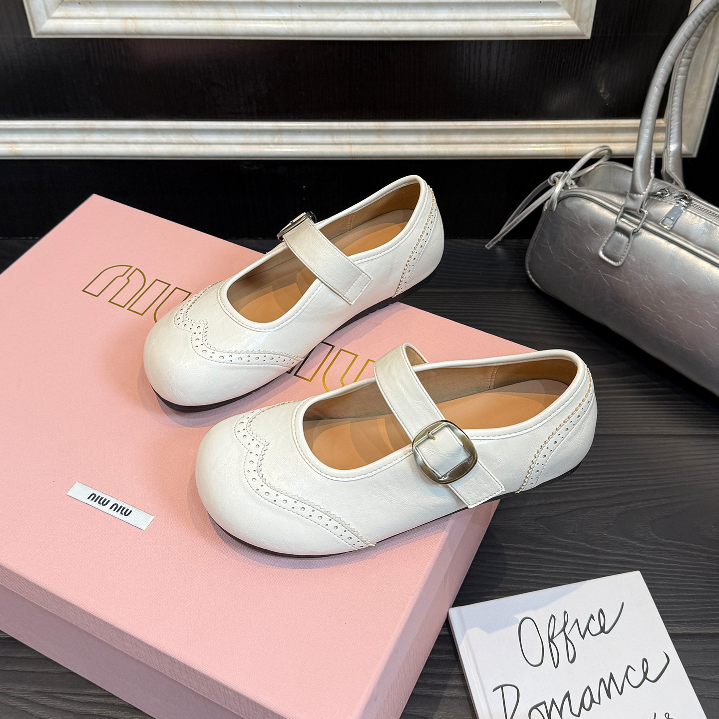 歌诗茵浅口玛丽珍鞋女2026年新款春季平底单鞋百搭时尚复古乐福鞋,女鞋,乐福鞋（豆豆鞋）,淘宝优惠券,粉丝福利购,淘宝优惠卷