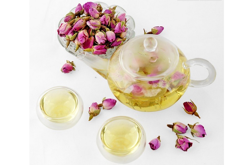 天然花草茶 法兰西玫瑰花茶 粉