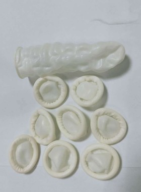 厂家白色丁晴无粉无尘一次性手指套 电子工业指套1000个一包