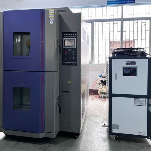 水冷式冷热冲击试验箱 新款外接水冷机 高温环境稳定运行