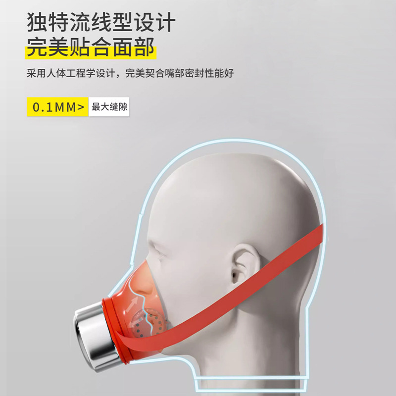 3C消防过滤式自救呼吸器火灾逃生酒店宾馆家用夜光款防火防烟面具