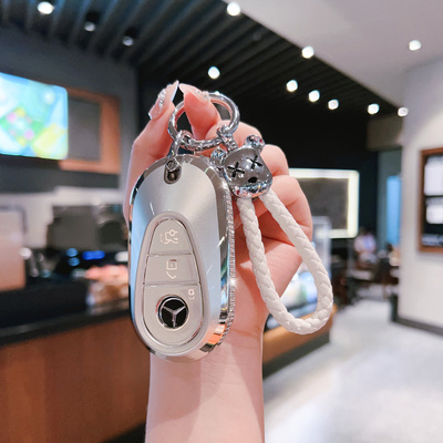 奔驰GLC260L钥匙套GLB220保护GLA200包GLE400/GLS450外壳扣高级感