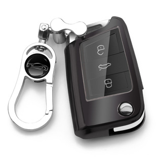 适用21/22款大众新捷达VS7/VS5/VA3钥匙包新POLOPLUS车遥控套壳扣