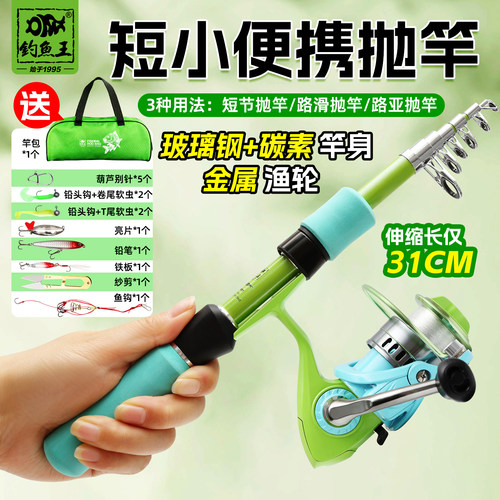 钓鱼王鱼竿海竿抛竿全套