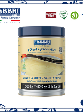 法布芮Fabbri 香草调味酱意大利进口咖啡西式甜品装饰淋酱1.5kg