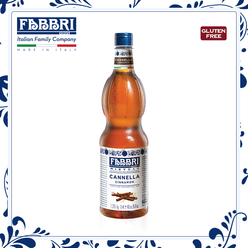 法布芮Fabbri 肉桂糖浆汁Cinnamon Syrup 意大利进口1.3kg/1L 咖啡/麦片/冲饮 糖浆 原图主图