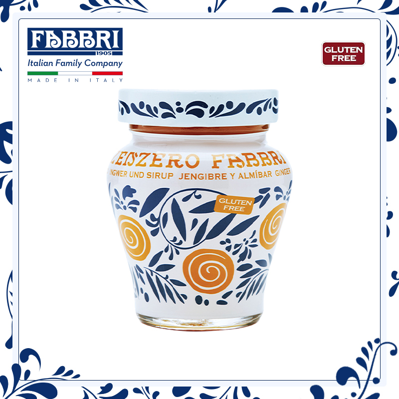 法布芮Fabbri 意大利进口糖渍姜ZENZERO果酱 糖渍水果230g