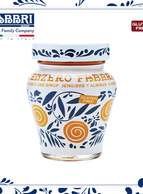 法布芮Fabbri 意大利进口糖渍姜ZENZERO果肉果粒 糖渍水果230g